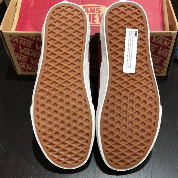 Vans Classic Slip-On Pinked Suede Apple Butter - Picture 3 of 5